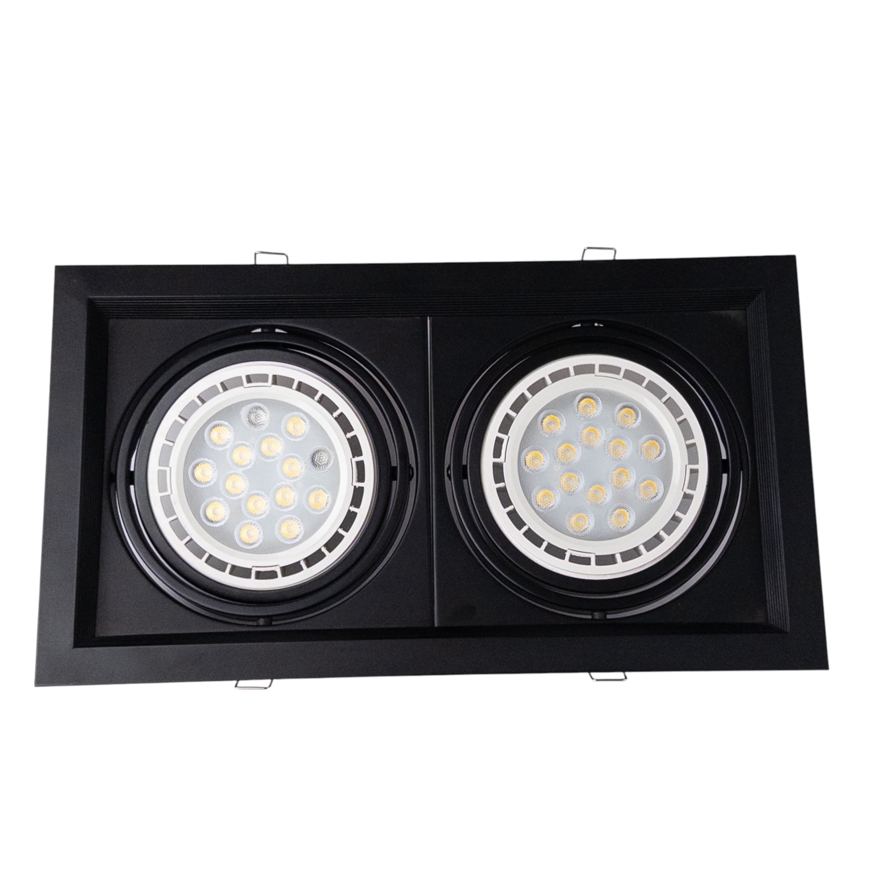 UGRADNA ARMATURA 2XAR111 CRNA | LEDTRAKE