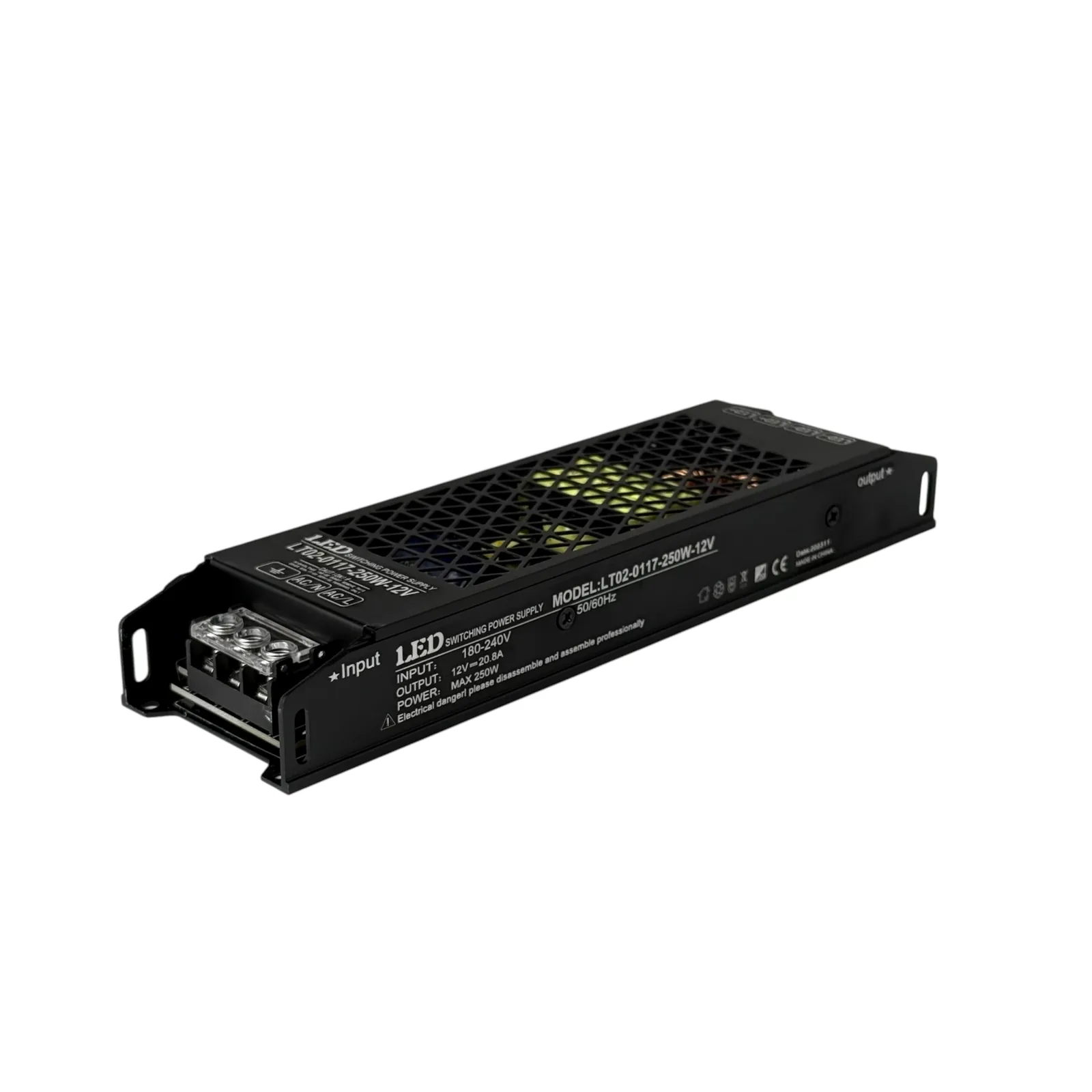 LED NAPAJANJE, 150W, 12V, IP20 - Слика 2