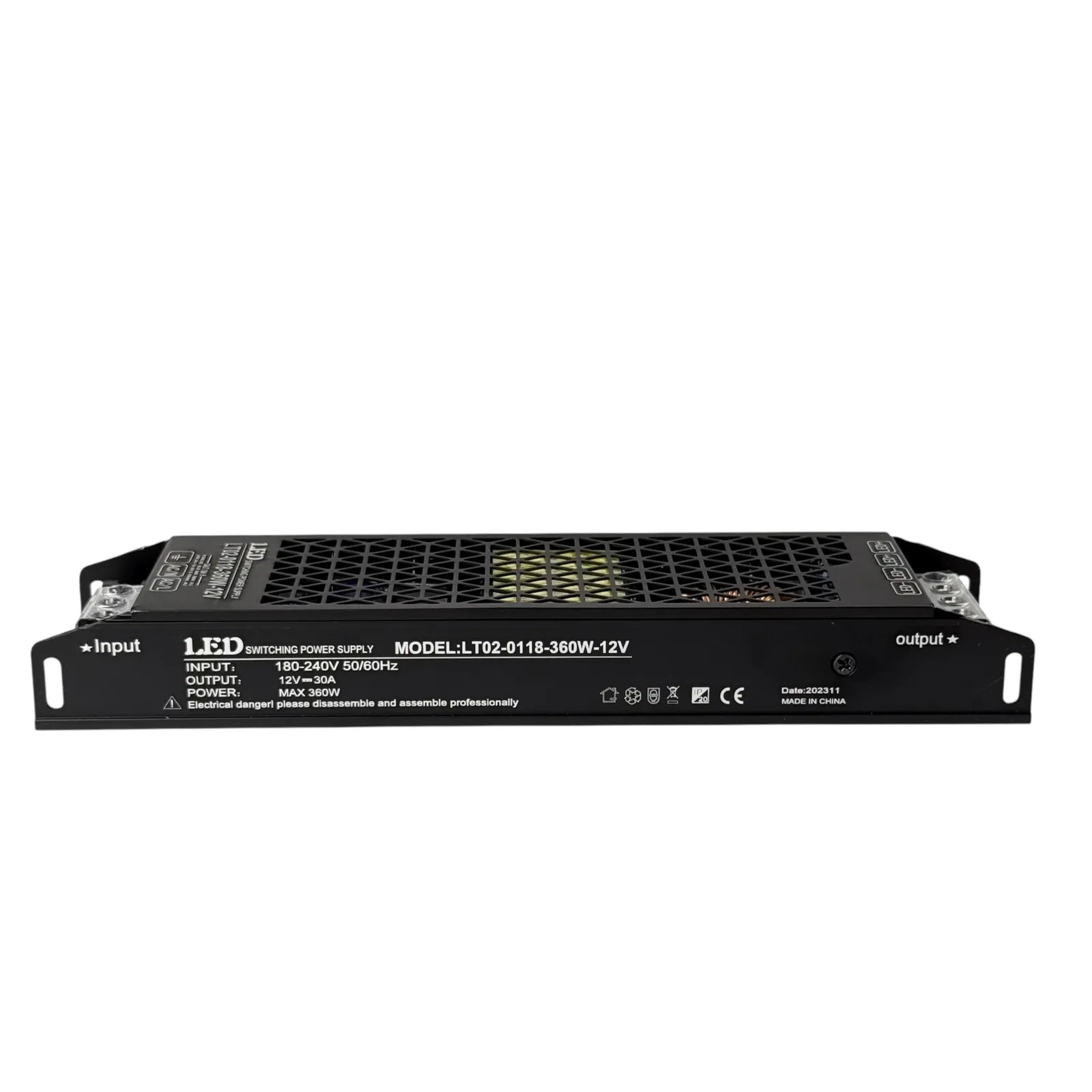 LED NAPAJANJE, 360W, 12V, IP20