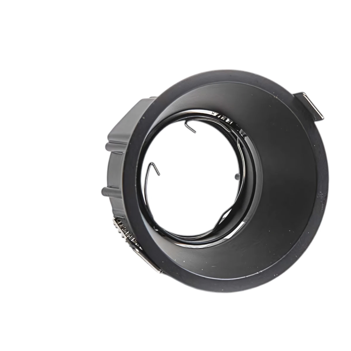 Crna duboka rozetna 3413, mat crni metal | Ledtrake.rs