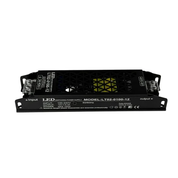 LED napajanje 12V 100W LT02 za 8 m trake | Ledtrake.rs