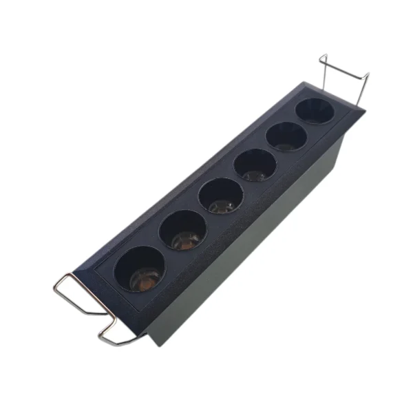UGRADNI SPOT, IP54-6, CRNI, 12W, IP 54 | LEDTRAKE