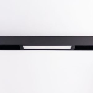 Crna linearna svetiljka 9W LTYZ2509F za magnetnu šinu 25mm, 120°