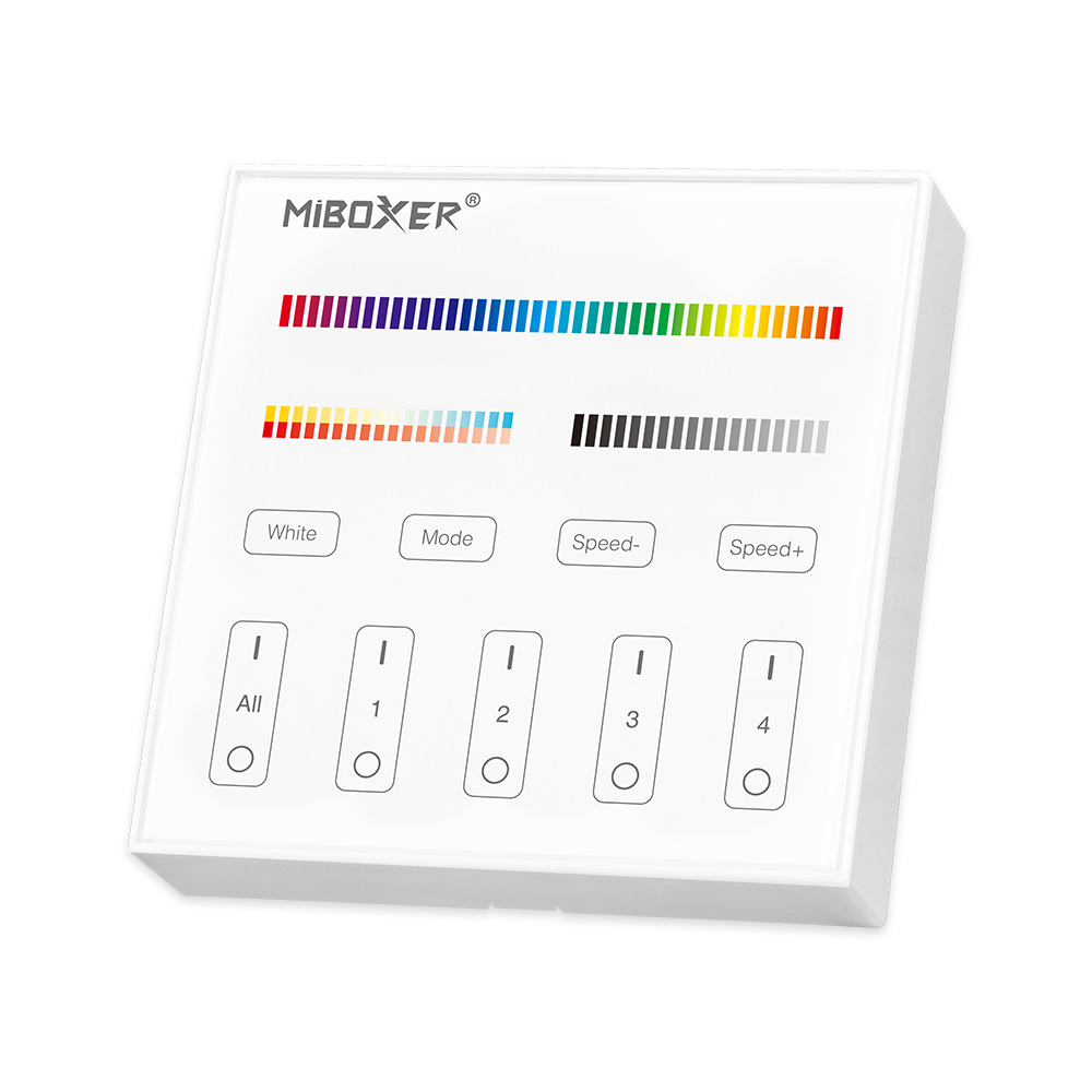 MI REMOTE 4-Zone RGB+CCT Smart Panel B4 | LEDTRAKE