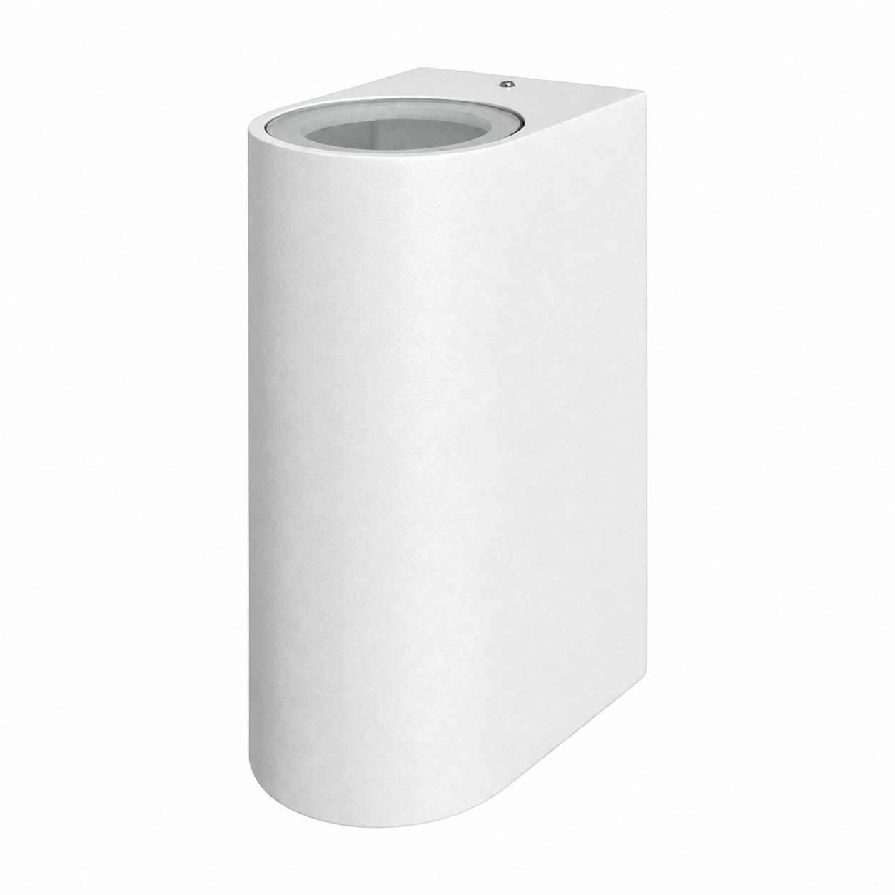 Bela zaobljena lampa 2x GU10, zidna, 150 mm | Ledtrake.rs