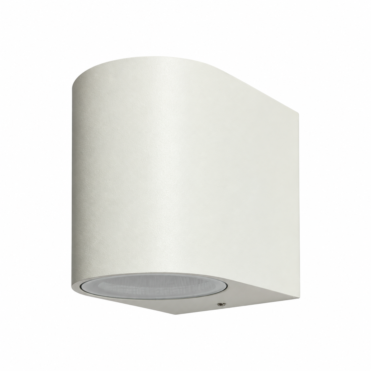 Bela zaobljena zidna lampa 1x GU10, mat | Ledtrake.rs