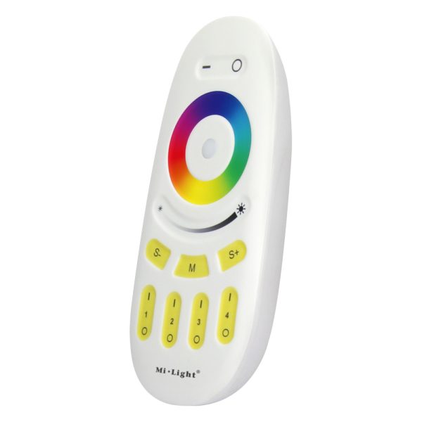 Beli daljinski FUT096 za RGBW, 4 zone | Ledtrake.rs