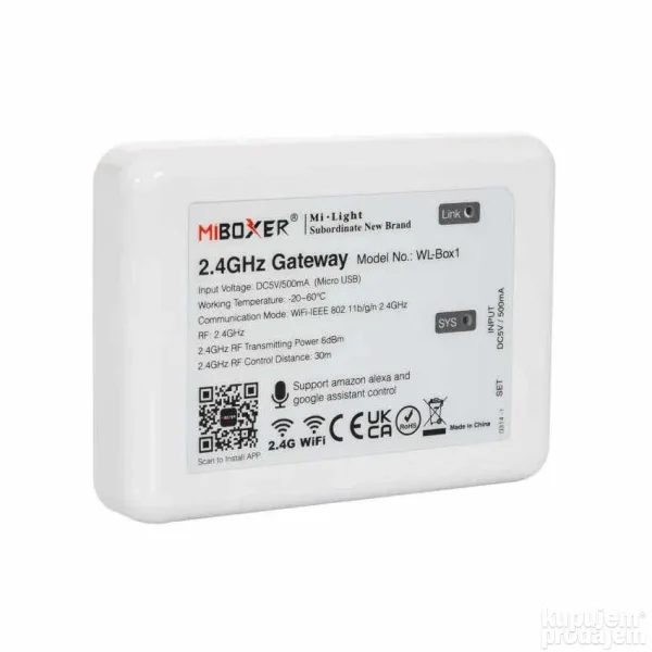 MiBoxer WL-Box1 gateway (WiFi iBox) | Ledtrake.rs