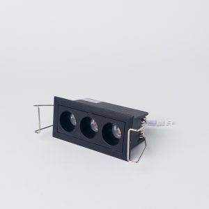 UGRADNI SPOT, IP54-3, CRNI, 6W, IP 54