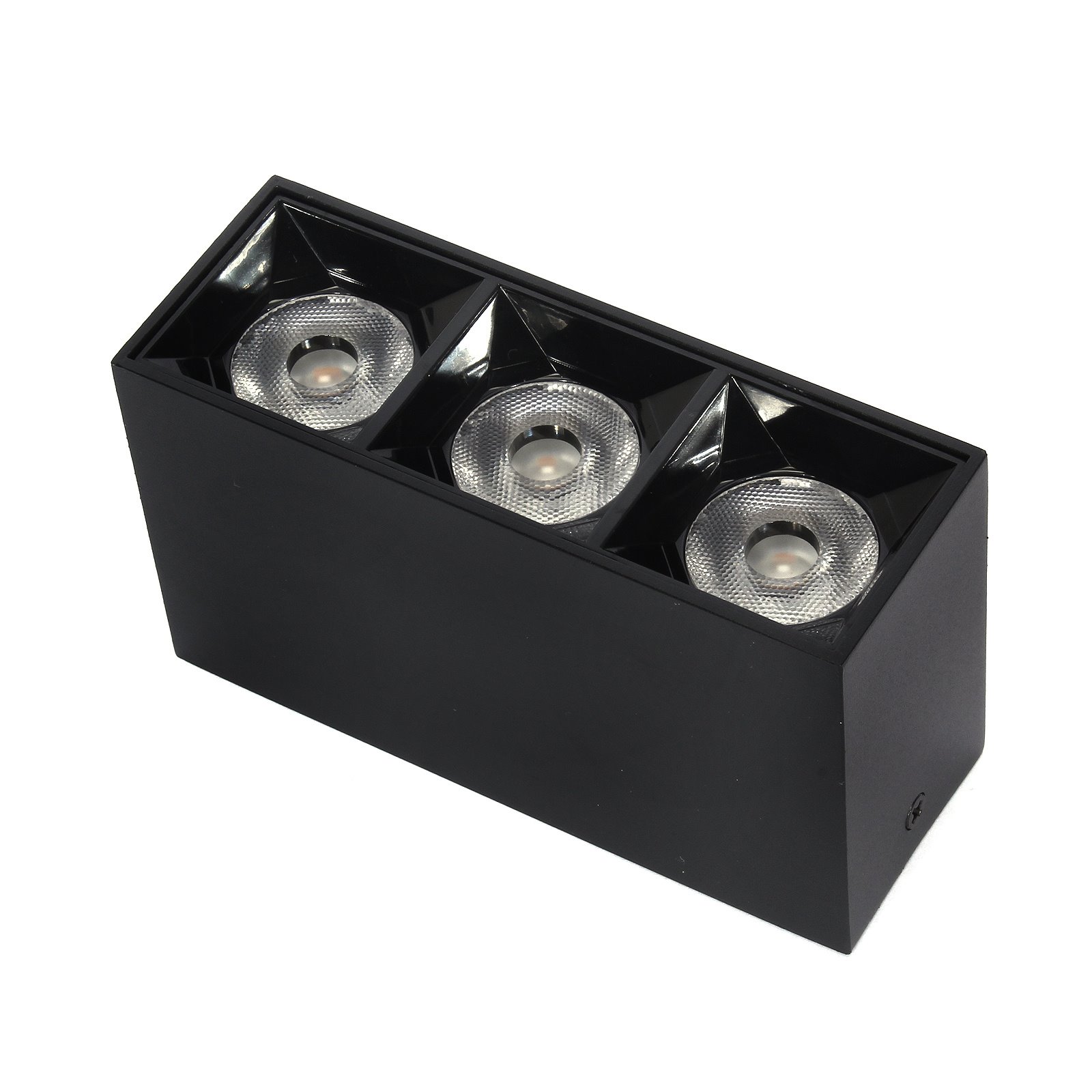 SPOT JG-09W, CRNI, NADGRADNI, 9W, IP 20