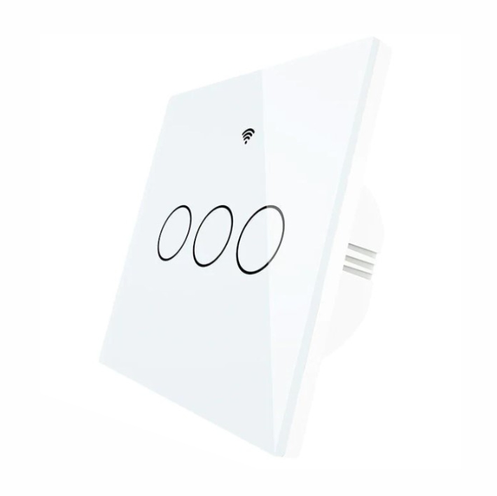 Touch prekidač sa tri polja, 3 kruga, Zigbee | Ledtrake.rs