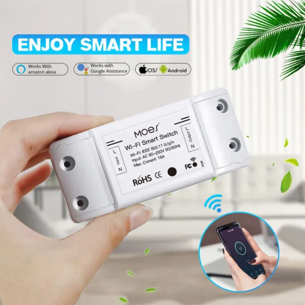 WiFi modul 16A sa merenjem potrošnje, WM-101-N | Ledtrake.rs