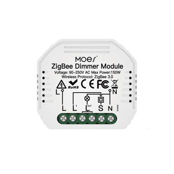 Zigbee dimer modul iza prekidača, 150 W | Ledtrake.rs