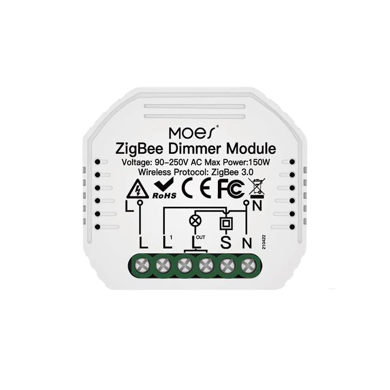 Zigbee dimer modul iza prekidača, 150 W | Ledtrake.rs