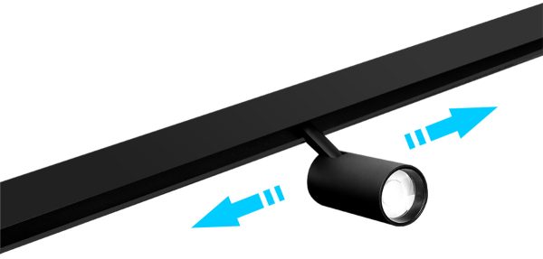 Magnetna svetiljka topić 6W RGB+CCT, LT-MS5-06B-RF