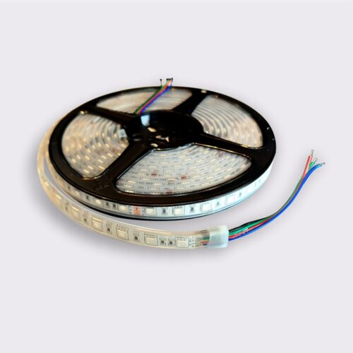 24V, LED TRAKA 5050/60, 10W, RGB, IP68