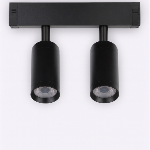 ŠINSKI TOP DUPLI CRNI, 25mm, 2X9W, LTYZ2510DG1X2