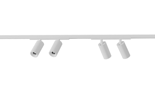LT12021 LUX Šinski reflektor, beli, 2x6W, 48V, CCT+DIM