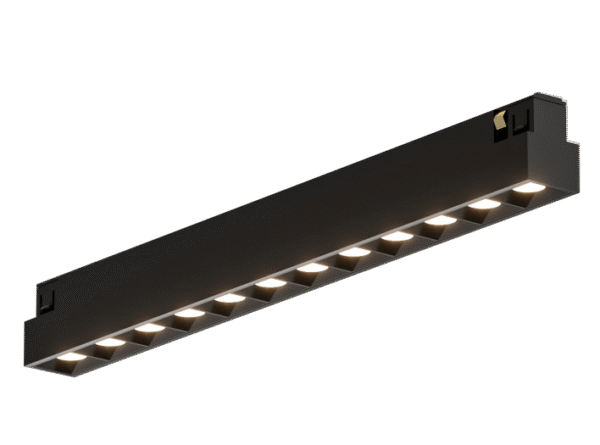 LT12042 LUX ŠINSKA RASTERSKA SVETILJKA, crna, 10W, 48V, CCT+DIM