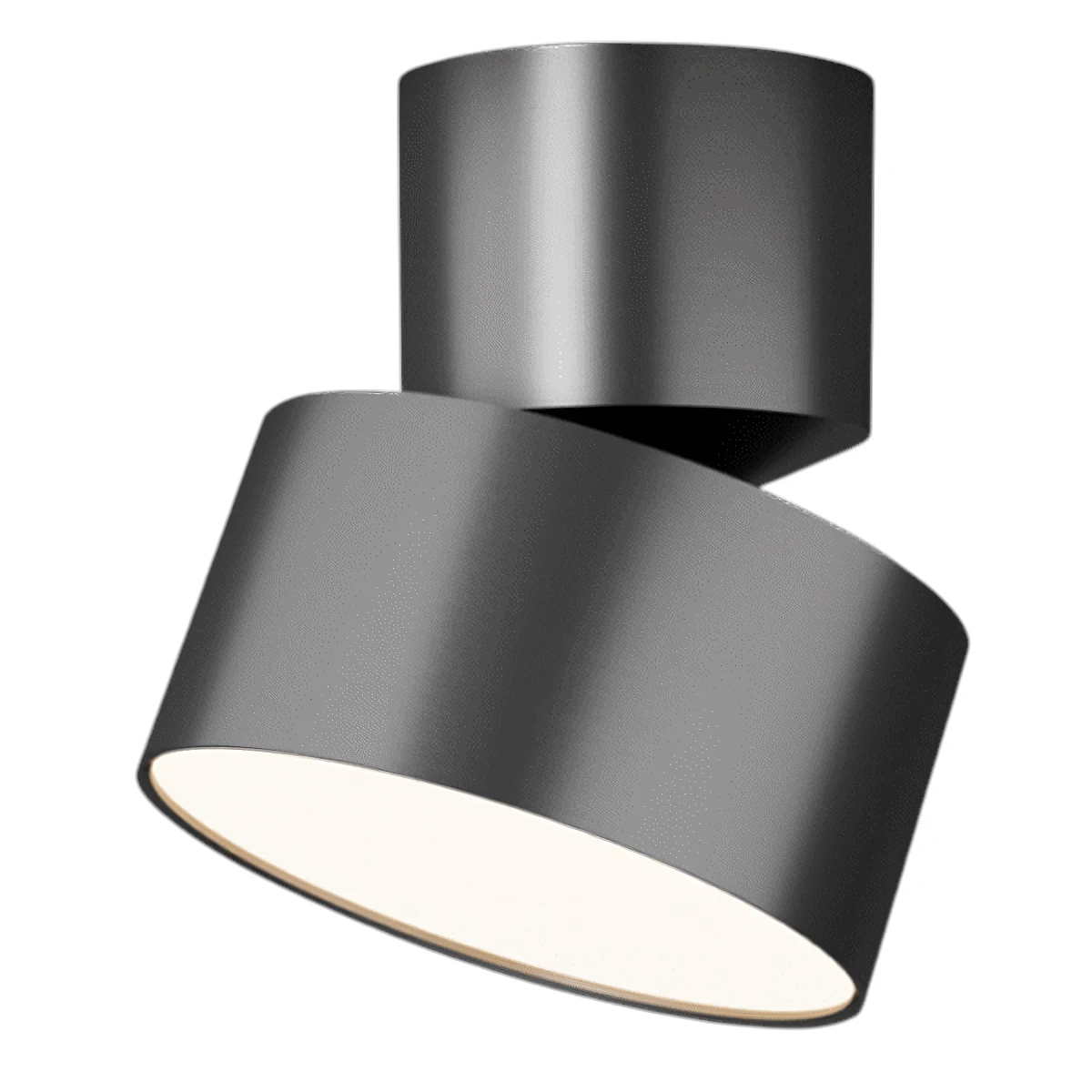 LTS007 SOLVO NADGRADNA SVETILJKA, 10W, CRNI NIKL | LEDTRAKE