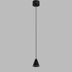 LTP0002 SOLVO KONUSNA VISILICA, 5W, CRNA