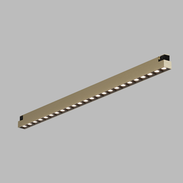 LT12043 SOLVO ŠINSKA RASTERSKA SVETILJKA, šampanj, 20W, 48V, CCT+DIM