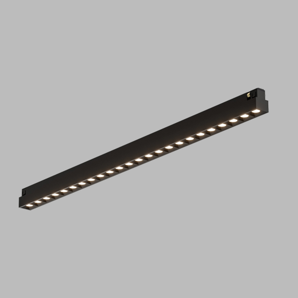 LT12043 SOLVO ŠINSKA RASTERSKA SVETILJKA, crna, 20W, 48V, CCT+DIM