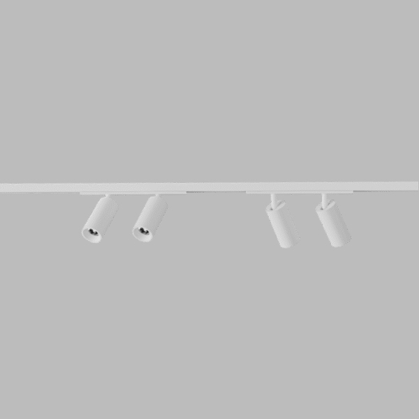 LT12021 SOLVO ŠINSKI REFLEKTOR, Beli, Crna baza, 2x6W, 48V, CCT+DIM