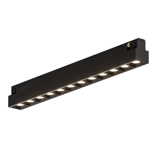 LT12042 LUX ŠINSKA RASTERSKA SVETILJKA, crna, 10W, 48V, CCT+DIM