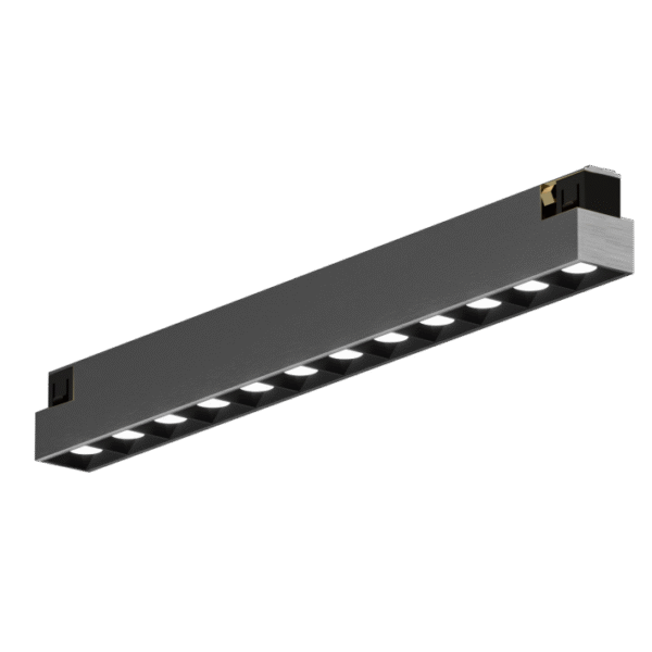 LT12042 LUX ŠINSKA RASTERSKA SVETILJKA, crni nikl, 10W, 48V, CCT+DIM