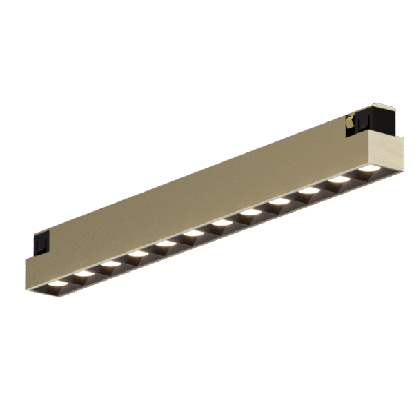 LT12042 LUX ŠINSKA RASTERSKA SVETILJKA, šampanj, 10W, 48V, CCT+DIM