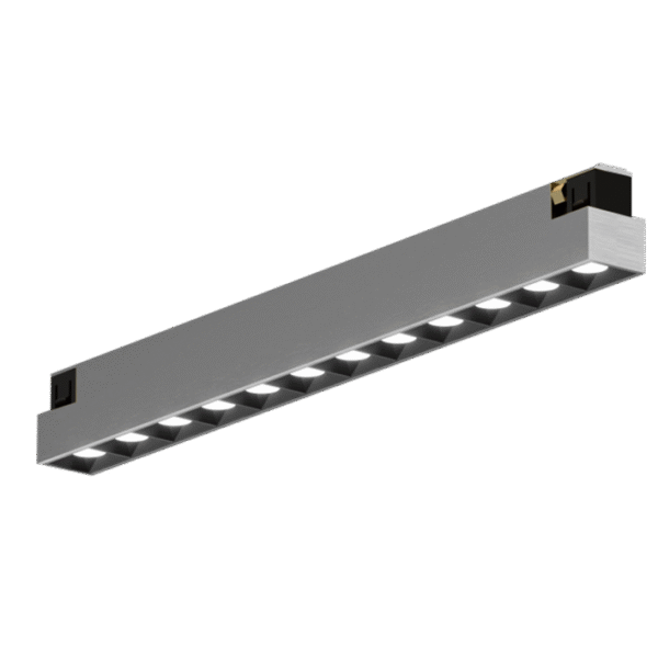 LT12042 LUX ŠINSKA RASTERSKA SVETILJKA, brušeni nikl, 10W, 48V, CCT+DIM