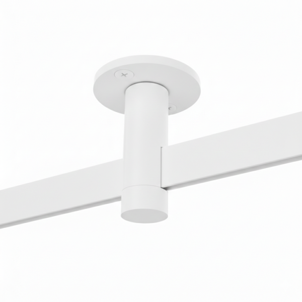 Beli nosač za šinu LT-BR1804, 59,5 mm | Ledtrake.rs