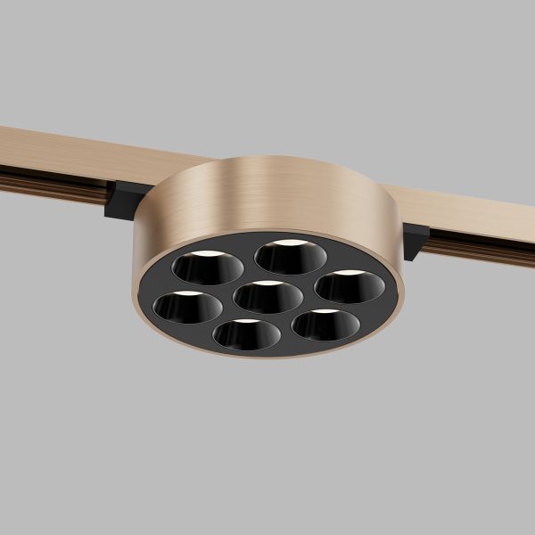 LT12062 SOLVO šinska svetiljka 8W 48V CCT+DIM, šampanj
