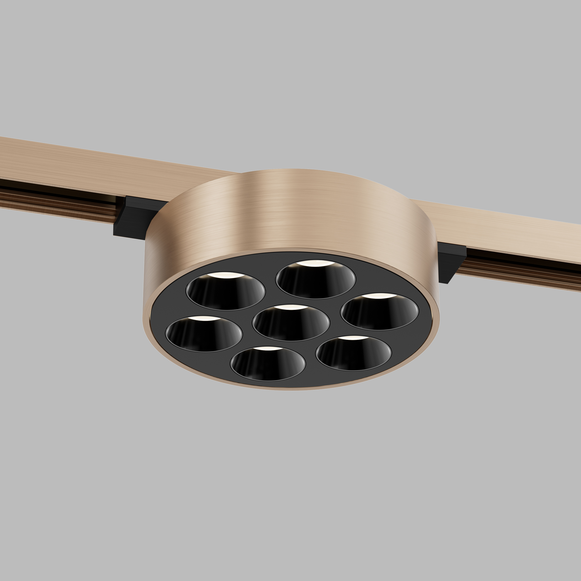 LT12062 SOLVO šinska svetiljka 8W 48V CCT+DIM, šampanj