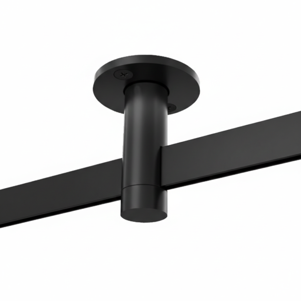 Crni nosač za šinu LT-BR1804 Ø20 mm | Ledtrake.rs