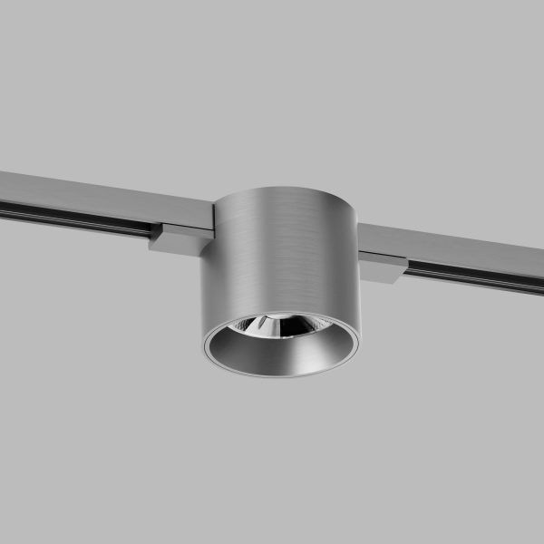 LT1207 SOLVO šinski reflektor 8W 48V CCT+DIM, brušeni nikl