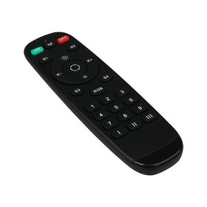 Daljinski za magnetnu šinu 220V LTYZ25-12C, crno kućište sa tasterima ON i OFF, K+ i K-, S1–S4 i brojevima 1–9