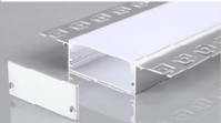 Alu profil 5020PH za gips, sivi, PC difuzor, 96x20mm, 2m