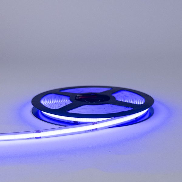 Plava COB LED traka 24V za pozadinu akvarijuma | Ledtrake.rs