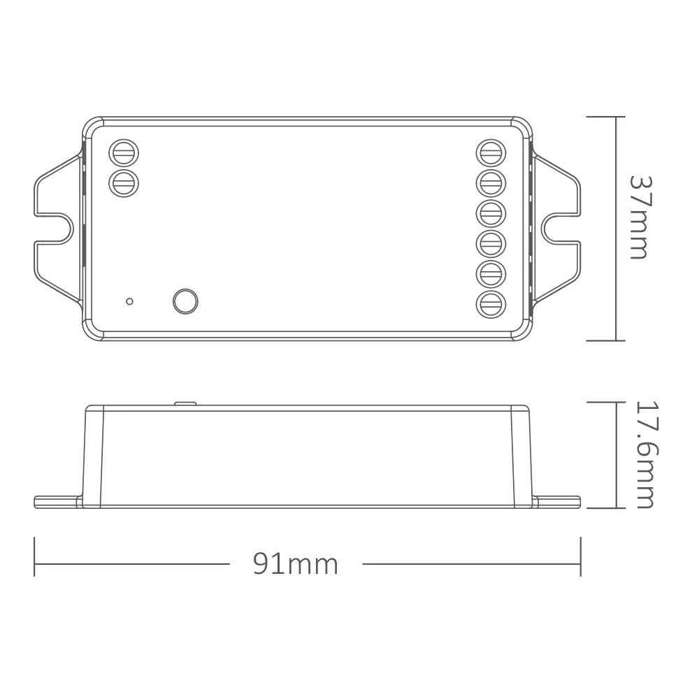 IML iL2 kontroler 2 u 1 za CCT traku, 12A | Ledtrake.rs
