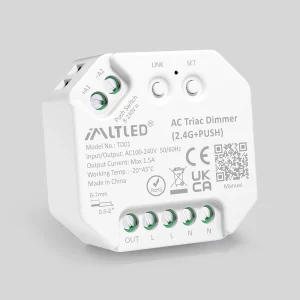 TD01 AC Triac Dimmer (2.4G+PUSH)