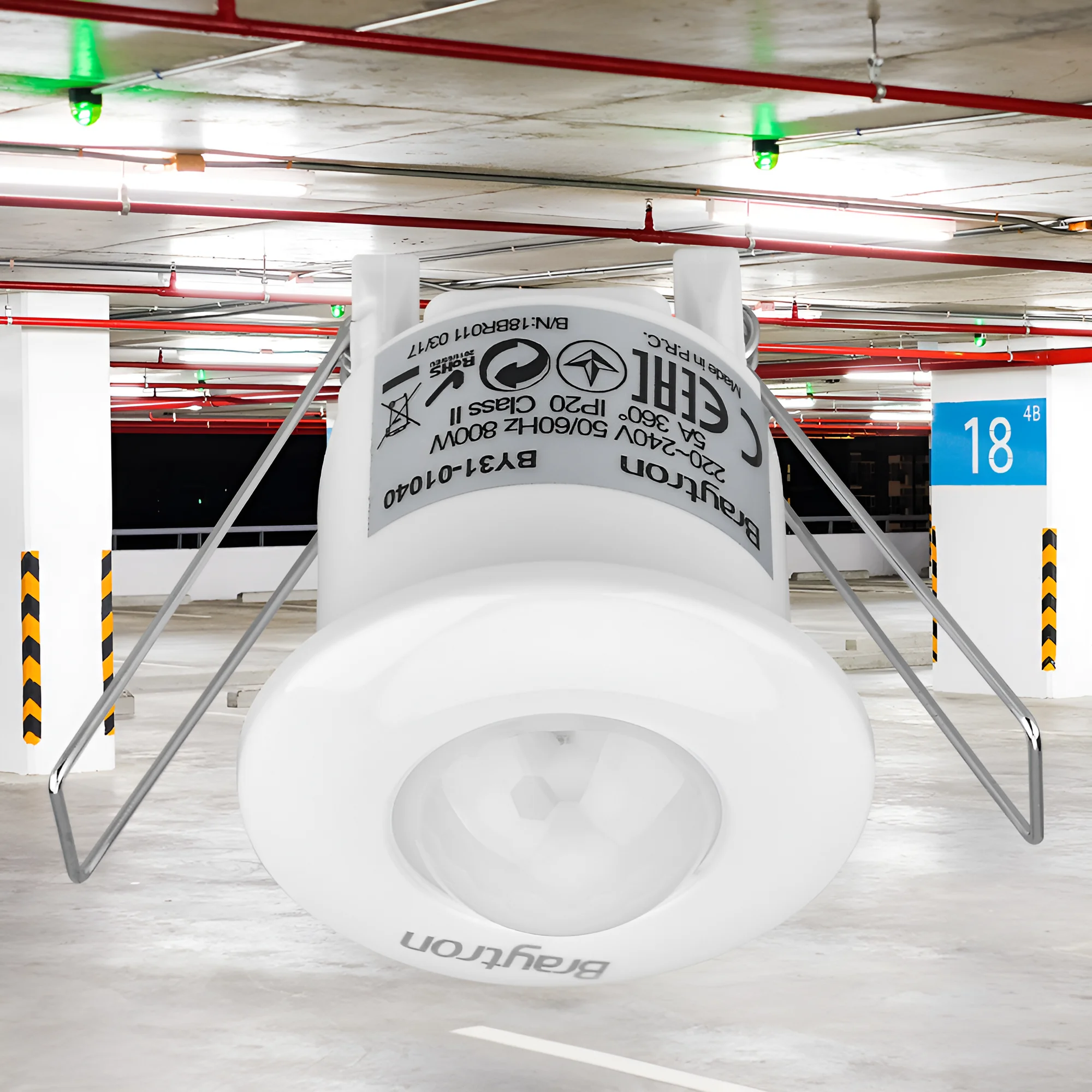 BRAYTRON MOTION SENZOR MS04 360 800W IP 20 - Слика 2